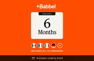 Babbel USA (6 Month Subscription)